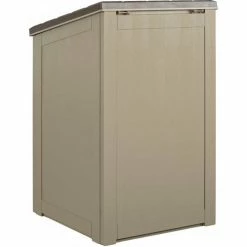 Cheapest 👏 COSCO® BoxGuard® Lockable Outdoor Storage Box 6.3 Cu. Ft. 20-1/2 x 22 x 33-1/4 Tan ⭐ -Containers shop COO C333BP88BTN1E 03