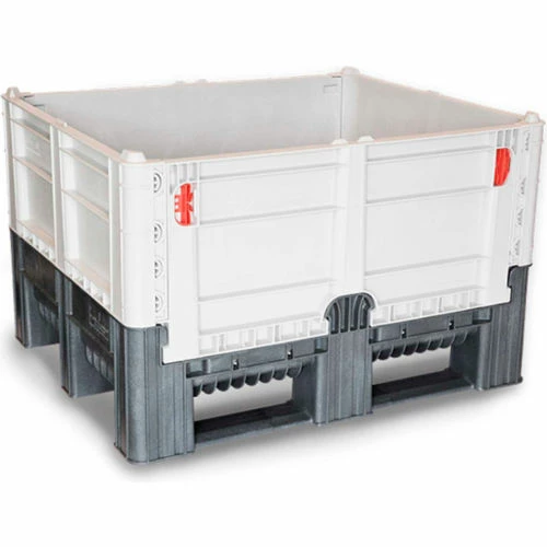 Hot Sale โจ Decade DFC Quick Assembly Folding Container Solid Wall 48"L x 40"W x 29"H 1650 lb Capacity Gray ๐ 1 Hot Sale โจ Decade DFC Quick Assembly Folding Container Solid Wall 48"L x 40"W x 29"H 1650 lb Capacity Gray ๐
