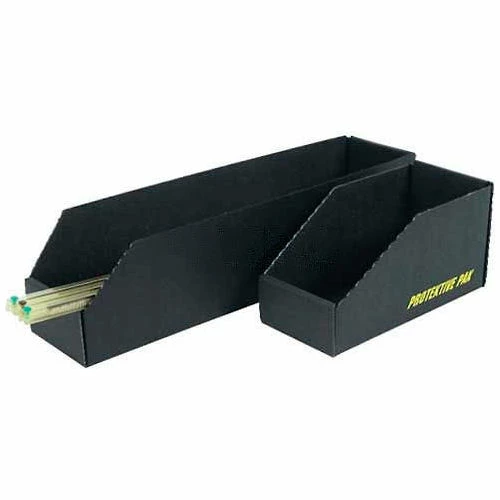 Brand new 🤩 Protektive Pak 37101 ESD Open Bin Box, 4"W x 9"D x 4-1/2"H - Pkg Qty 10 😍 1 Brand new 🤩 Protektive Pak 37101 ESD Open Bin Box, 4"W x 9"D x 4-1/2"H - Pkg Qty 10 😍