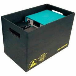 Outlet 🧨 Protektive Pak 37517 ESD Storage Container, 23-5/8"L x 13-3/8"W x 8-1/4"H - Pkg Qty 5 ❤️