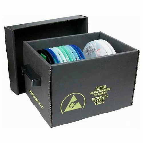 Flash Sale 🎁 Protektive Pak 37562 Conductive Reel Storage Container w/Lid, 20"L x 7-1/4"W x 7-1/4"H - Pkg Qty 5 🎁 1 Flash Sale 🎁 Protektive Pak 37562 Conductive Reel Storage Container w/Lid, 20"L x 7-1/4"W x 7-1/4"H - Pkg Qty 5 🎁