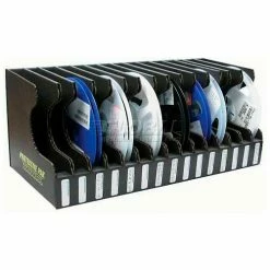 Cheap ✔️ Protektive Pak 37563 Conductive Reel Storage Container, 15 Slots, 17-1/2"L x 8-1/4"W x 7-1/4"H - Pkg Qty 5 🤩