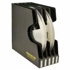 Hot Sale 🧨 Protektive Pak 37567 Conductive Reel Storage Container, 5 Slots, 5-3/4"L x 13-3/4"W x 13-1/4"H - Pkg Qty 5 💯