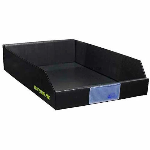 Coupon 🔥 Protektive Pak 38912 Plastek ESD Open Bin Box, 12"W x 18"D x 4"H - Pkg Qty 5 🔥 1 Coupon 🔥 Protektive Pak 38912 Plastek ESD Open Bin Box, 12"W x 18"D x 4"H - Pkg Qty 5 🔥