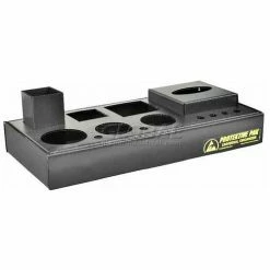 Cheapest 👏 Protektive Pak 47554 Plastek ESD Workstation Organizer, Universal, 16-7/8"L 8-1/8"W x 2-3/8"H - Pkg Qty 5 ⭐