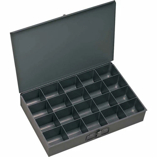 Discount ⌛ Durham Mfg. Durham Steel Scoop Compartment Box 206-95 - 20 Compartment, 13-3/8x9-1/4x2 - Pkg Qty 6 🌟 1 Discount ⌛ Durham Mfg. Durham Steel Scoop Compartment Box 206-95 - 20 Compartment, 13-3/8x9-1/4x2 - Pkg Qty 6 🌟