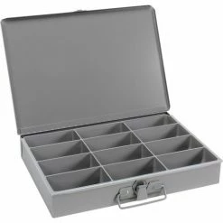 Best deal 🎁 Durham Mfg. Durham Steel Scoop Compartment Box 211-95 - 12 Compartment, 13-3/8x9-1/4x2 - Pkg Qty 6 💯 -Containers shop DUR 211 95