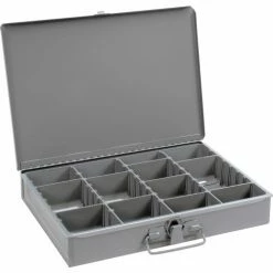Deals 🥰 Durham Mfg. Durham Steel Scoop Compartment Box 215-95 - Adjustable Compartment, 13-3/8 x 9-1/4 x 2 - Pkg Qty 6 🧨 -Containers shop DUR 215 95