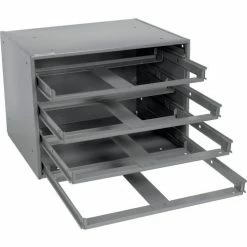 Top 10 🤩 Durham Mfg. Durham Slide Rack 303-95 - For Large Compartment Storage Boxes - Fits Four Boxes 💯 -Containers shop DUR 303 95