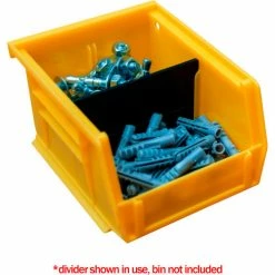 Deals 🎉 Durham Mfg. Horizontal Divider For Durham 4"W x 5"D x 3"H & 4"W x 7"D x 3"H Hook-on-Bins - Price For 6/Pack 😍 -Containers shop DUR PB30162 08 02