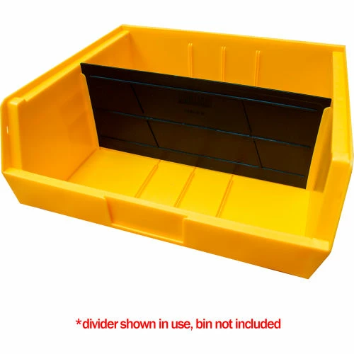 Discount 🎁 Durham Mfg. Horizontal Divider For Durham 16"W x 15"D x 7"H Hook-on-Bins - Price For 6/Pack 😍 2 Discount 🎁 Durham Mfg. Horizontal Divider For Durham 16"W x 15"D x 7"H Hook-on-Bins - Price For 6/Pack 😍 - Image 2