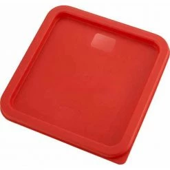 Cheapest ✨ Winco PECC-68 Square Cover for PESC-6, -8 and PCSC-6C, -8C, Red - Pkg Qty 12 ✨