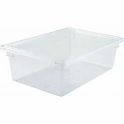Discount 🎉 Winco PFSF-9 Food Storage Box, Heavyweight, 18"L, 26"W, 9"H, Clear, Polycarbonate - Pkg Qty 4 ✔️
