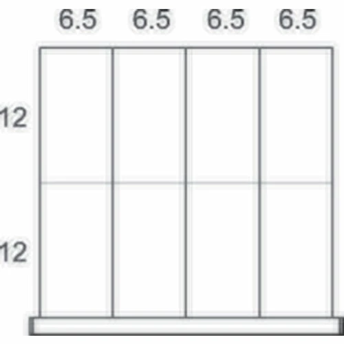 Discount ๐ Rousseau Metal Drawer Divider Kit for 30"W Modular Drawer Cabinet, 3" Drawer Height, 8 Compartments ๐งจ 2 Discount ๐ Rousseau Metal Drawer Divider Kit for 30"W Modular Drawer Cabinet, 3" Drawer Height, 8 Compartments ๐งจ - Image 2