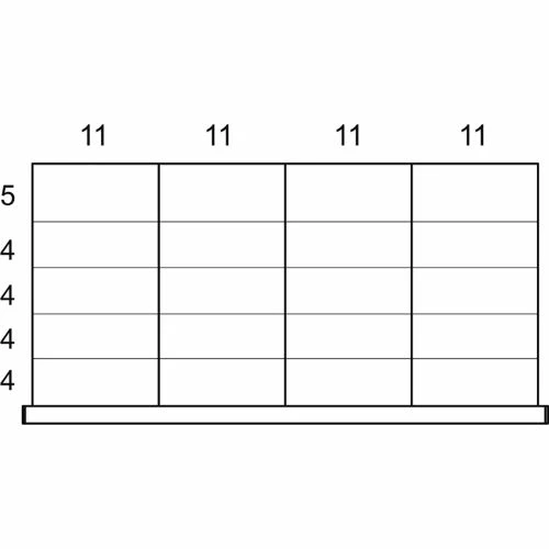 Brand new ๐ฅ Rousseau Metal Drawer Divider Kit for 48"W Modular Drawer Cabinet, 10" Drawer HT, 20 Compartments ๐ฏ 2 Brand new ๐ฅ Rousseau Metal Drawer Divider Kit for 48"W Modular Drawer Cabinet, 10" Drawer HT, 20 Compartments ๐ฏ - Image 2