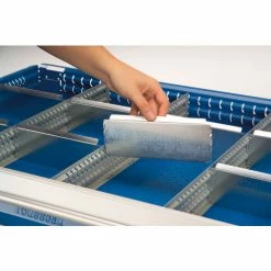 Best deal 🛒 Rousseau Metal Drawer Divider Kit for 36"W Modular Drawer Cabinet, 6" Drawer Height, 8 Compartments 🔔 -Containers shop Dividers and partitions RG10 01 2