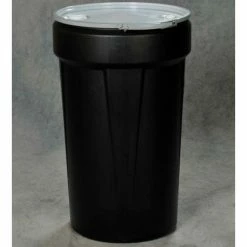 Cheapest 💯 Eagle Mfg Eagle Blue Plastic Lab Pack Drum 1655MBBG with Metal Lever Lock & Bung Lid - 55 Gallon ❤️