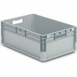 Cheap 😀 SSI Schaefer Schaefer Straight Wall Stacking Container ELB6220.GY1 - 23-5/8"L x 15-11/16"W x 8-11/16"H - Pkg Qty 6 🥰