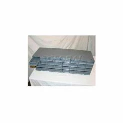 Cheapest ✔️ Equipto Cabinet w/12 Extra Wide & Deep Drawers, 34-1/8"W x 18"D x 13-5/8"H, Smooth Office Gray 🧨