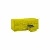 Best reviews of ⌛ Equipto Cabinet w/8 Drawers, 23"W x 12"D x 9-3/8"H, Textured Safety Yellow 🔔