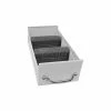 Flash Sale ⌛ Equipto Individual Metal Shelf Drawer, 5-5/8"w x 11"D x 3-1/8"H, Smooth Reflective White 🔔