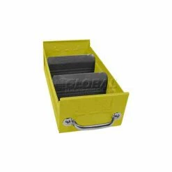 Best reviews of 🛒 Equipto Individual Metal Shelf Drawer, 5-5/8"w x 17"D x 3-1/8"H, Textured Safety Yellow 👍