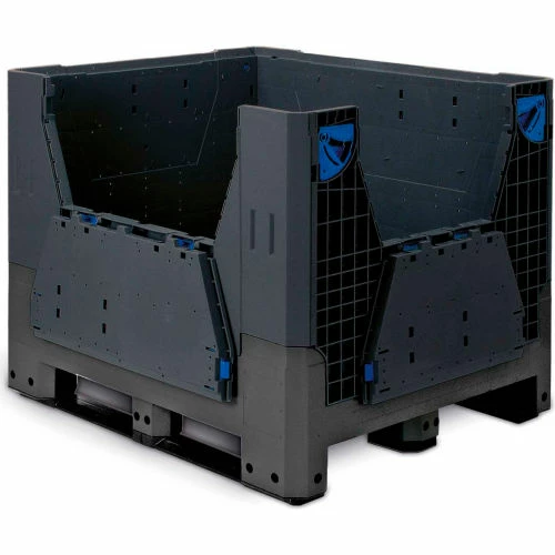 Wholesale ๐งจ Georg UTZ 34-4845 KLAPA Folding Bulk Shipping Containers - 48"L x 45"W x 34"H, 1100 Lb. Cap. Black โ๏ธ 1 Wholesale ๐งจ Georg UTZ 34-4845 KLAPA Folding Bulk Shipping Containers - 48"L x 45"W x 34"H, 1100 Lb. Cap. Black โ๏ธ