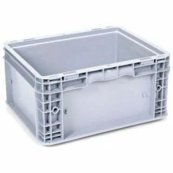 Flash Sale 👏 Georg UTZ Small Load Container (SLC) 50-1512-75-0 - 15"L x 12"W x 7-1/2"H, Silver Grey 😀