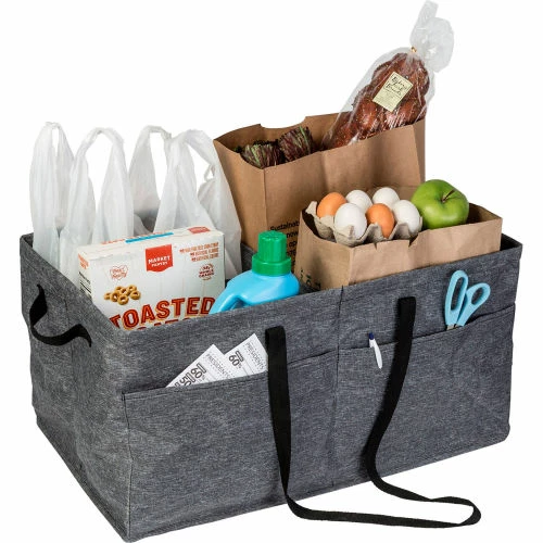 Budget 😀 Honey-Can-Do® Large Trunk Organizer - 21-1/2"L x 18-11/16"W x 11-11/16"H - Gray 😀 1 Budget 😀 Honey-Can-Do® Large Trunk Organizer - 21-1/2"L x 18-11/16"W x 11-11/16"H - Gray 😀
