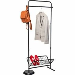Top 10 ⌛ Honey-Can-Do® Entryway Garment Rack, Black - 29"L x 13-1/2"W x 61-1/2"H 👍