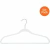 Budget 💯 Honey-Can-Do® Suit Hanger - Rubber, White - 50-Pack ⌛