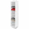 Cheapest 🔔 Honey-Can-Do 8 Shelf Hanging Vertical Closet Organizer, Polyester, White - Pkg Qty 2 😍