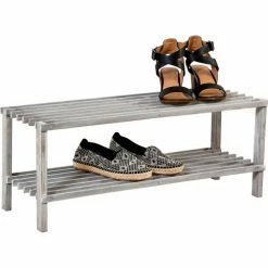 Cheapest 😍 Honey-Can-Do® 2-Tier 👟 Shoe Rack - Gray 😍