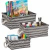 Top 10 ✨ Honey-Can-Do® Zig Zag Set of Three Baskets - Black ✔️