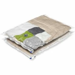 Deals 🔥 Honey-Can-Do Extra-Large Garment Storage Vacuum Packs, 40" L x 27-1/2"W, 2 Pack - Pkg Qty 4 ⌛