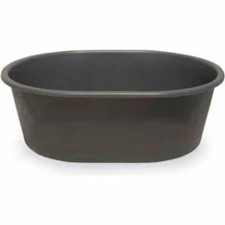 Best Sale ✔️ High Country Plastics Stock Tank W-35A 35 Gallons, 38-1/4"L x 28"W x 12-3/4"H, Gray 🎁