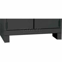 Cheap 🌟 Hallowell HWC4LK-4GCL 4"W x 24"D x 4"H Optional Leg Kit for DuraTough Cabinets 🔥