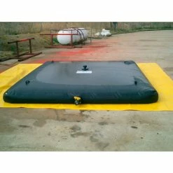 Outlet ⭐ Husky Portable Containment Husky Chemical Resistant/Gray Water Bladder Tank BT-10030 - 66"L x 48"W x 9"H 100 Gal. Cap. Black ⭐