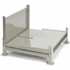 Discount ✔️ Davco KDS-01 Collapsible Sheet Metal Steel Container 40-1/2"x34-1/2"x26" Zinc-Galv 🌟 -Containers shop KDS 01 d