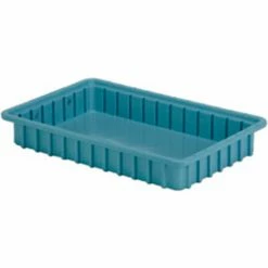 Best reviews of ⌛ LEWISBins Divider Box DC2025 16-1/2" x 10-7/8" x 2-1/2", Light Blue - Pkg Qty 12 💯