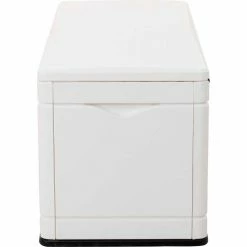 New ⌛ Lifetime Marine Dock Bench Box 130 Gallon - 60"L x 24"W x 24-1/4"H - White ⌛ -Containers shop LII 60348 02
