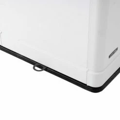 New ⌛ Lifetime Marine Dock Bench Box 130 Gallon - 60"L x 24"W x 24-1/4"H - White ⌛ -Containers shop LII 60348 09