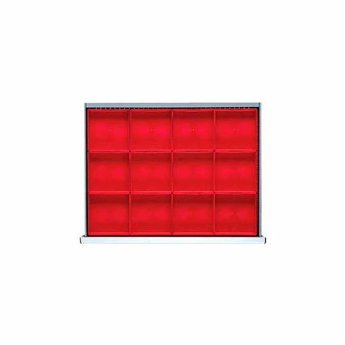 New ⌛ Lista ST Drawer Layout, 12 Plastic Boxes 3" H 😉 1 New ⌛ Lista ST Drawer Layout, 12 Plastic Boxes 3" H 😉