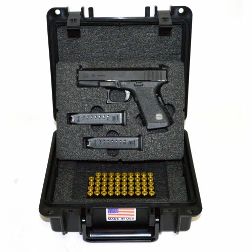 Coupon ๐ Quick Fire Cases Quick Fire Pistol Case With Glock Inserts & Lock QF300BKLG4 Watertight, 10-11/16x9-3/4x4-13/16 Black ๐ 3 Coupon ๐ Quick Fire Cases Quick Fire Pistol Case With Glock Inserts & Lock QF300BKLG4 Watertight, 10-11/16x9-3/4x4-13/16 Black ๐ - Image 3