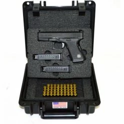 Brand new 👏 Quick Fire Cases Quick Fire Pistol Case w/Springfield XD Insert & Locks QF300BKLXD Watertight,10-11/16x9-3/4x4-13/16 😀 -Containers shop MEN QF300BKLXD