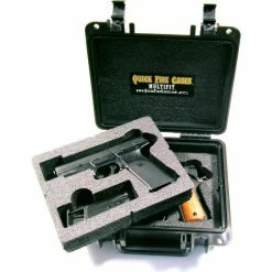 Hot Sale π Quick Fire Cases Quick Fire Multifit™ Dual Pistol Case QF340BKL Watertight, 10-11/16"x9-3/4"x4-13/16" Black π― 5 Hot Sale π Quick Fire Cases Quick Fire Multifit™ Dual Pistol Case QF340BKL Watertight, 10-11/16"x9-3/4"x4-13/16" Black π― -Containers shop MEN QF340BKL