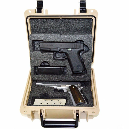 Top 10 π€© Quick Fire Cases Quick Fire Multifit™ Dual Pistol Case QF340TN Watertight, 10-11/16"x9-3/4"x4-13/16" Tan π 3 Top 10 π€© Quick Fire Cases Quick Fire Multifit™ Dual Pistol Case QF340TN Watertight, 10-11/16"x9-3/4"x4-13/16" Tan π - Image 3