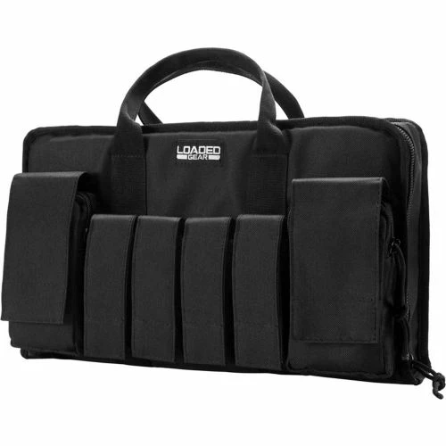 Brand new 😍 Barska Loaded Gear RX-50 Tactical Pistol Bag 16"L x 4"W x 9"H, Black 😍 1 Brand new 😍 Barska Loaded Gear RX-50 Tactical Pistol Bag 16"L x 4"W x 9"H, Black 😍