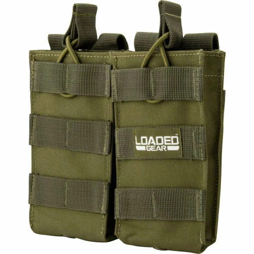 Outlet ✔️ Barska BI13004 Loaded Gear CX-850 Double Mag Pouch, Green 🎁 4 Outlet ✔️ Barska BI13004 Loaded Gear CX-850 Double Mag Pouch, Green 🎁 - Image 4