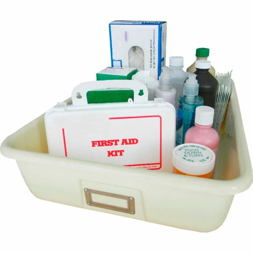 Cheapest ❤️ Shirley K's Storage Tote Tan T101 - 16-5/8"L x 13-1/8"W x 3-1/2"H - Pkg Qty 4 🤩 2 Cheapest ❤️ Shirley K's Storage Tote Tan T101 - 16-5/8"L x 13-1/8"W x 3-1/2"H - Pkg Qty 4 🤩 - Image 2